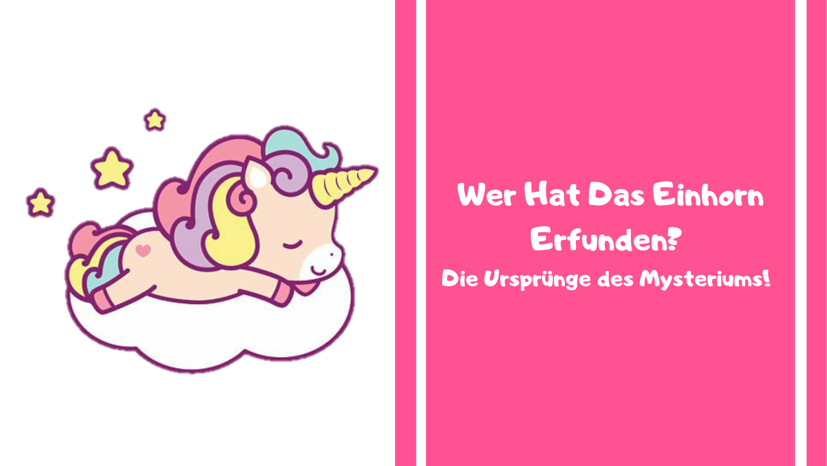 Wer Hat Das Einhorn Erfunden? Die Ursprünge des Mysteriums!