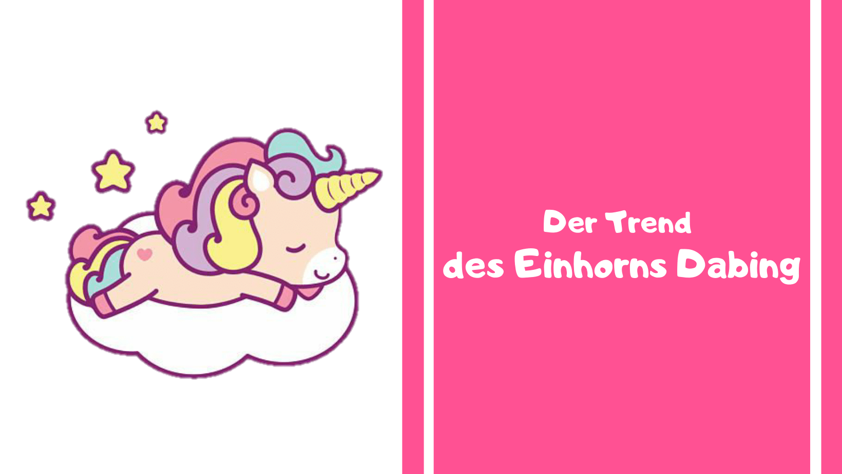 Einhorn Dab : Woher kommt der Trend?