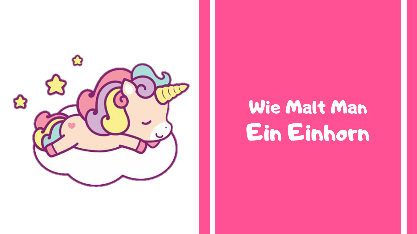 Wie Malt Man Ein Einhorn