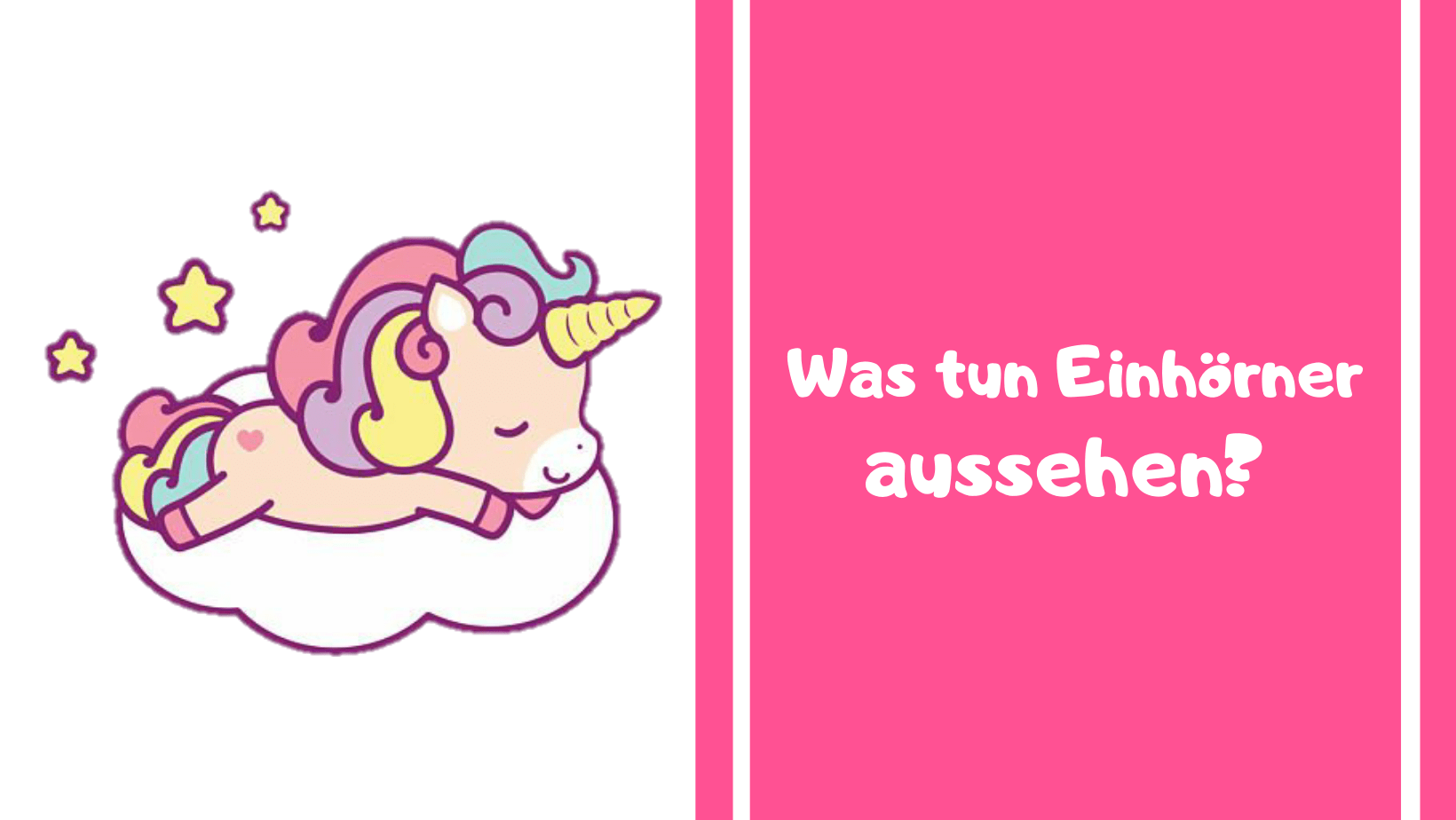 Wie Sieht Ein Einhörner Aus?
