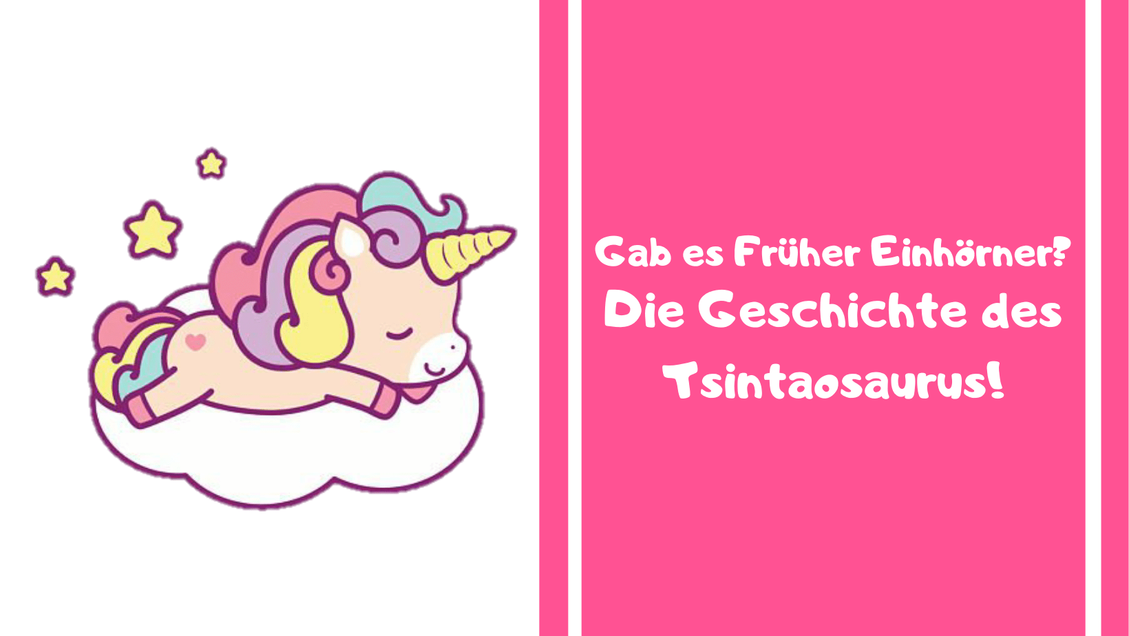 Gab es Früher Einhörner? Die Geschichte des Tsintaosaurus!