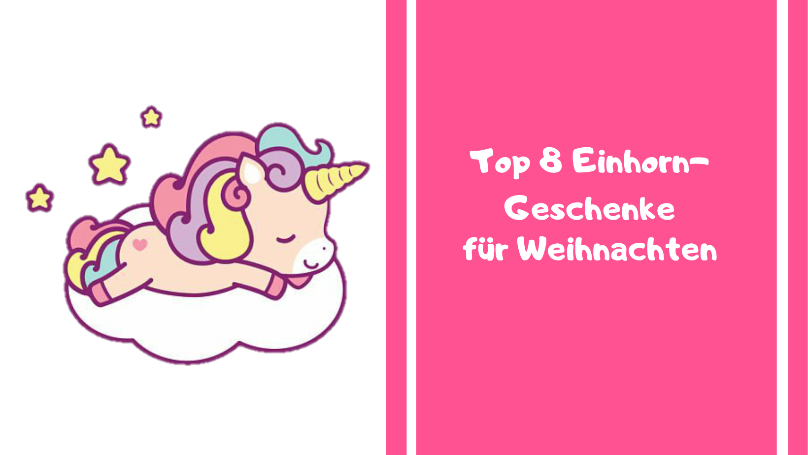 Top 8 Einhorn-Geschenke für Weihnachten