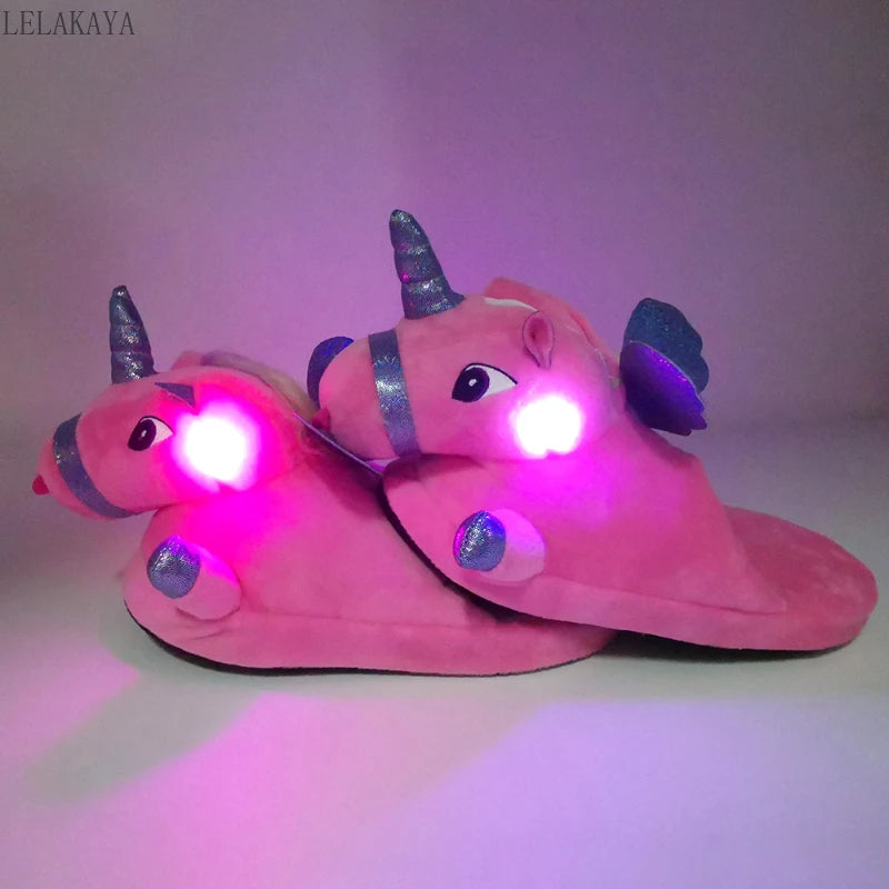 Einhorn Hausschuhe Die Leuchten
