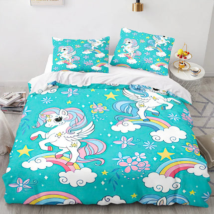 Einhorn Bettset Verzauberte Nacht
