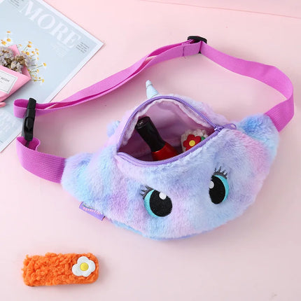 Kawaii Einhorn Bauchtasche Flauschig