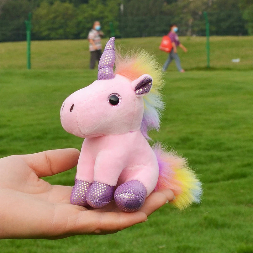 Einhorn Plüsch Schlüsselanhänger