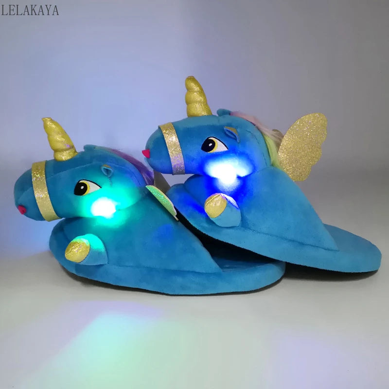 Einhorn Hausschuhe Die Leuchten