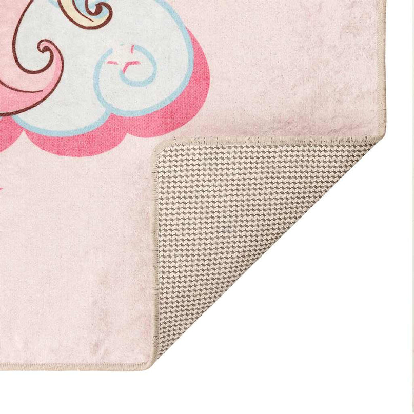 Dein kuscheliger Einhorn Teppich in Pink