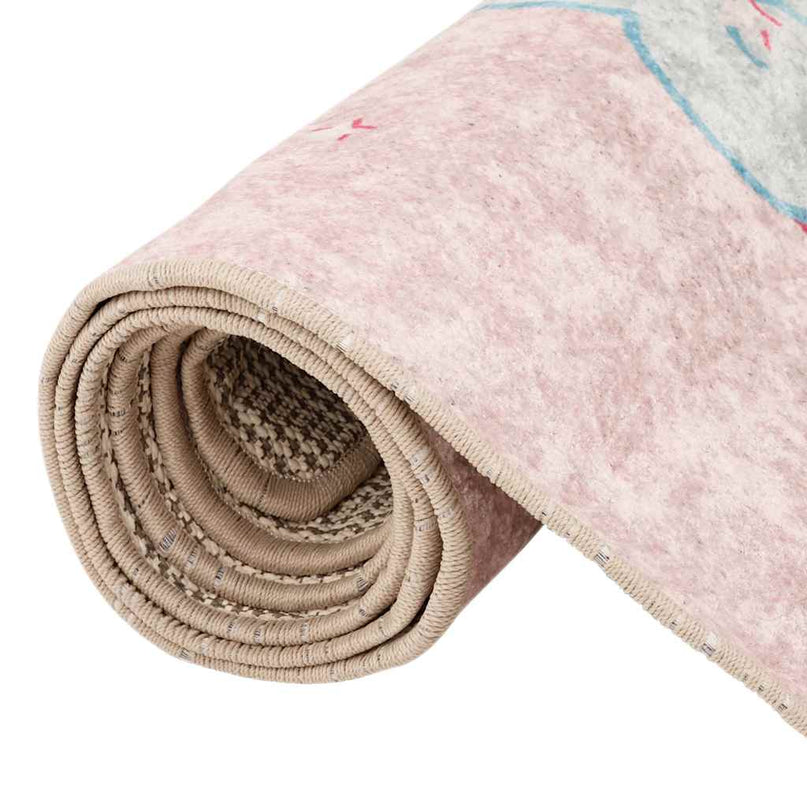 Dein kuscheliger Einhorn Teppich in Pink