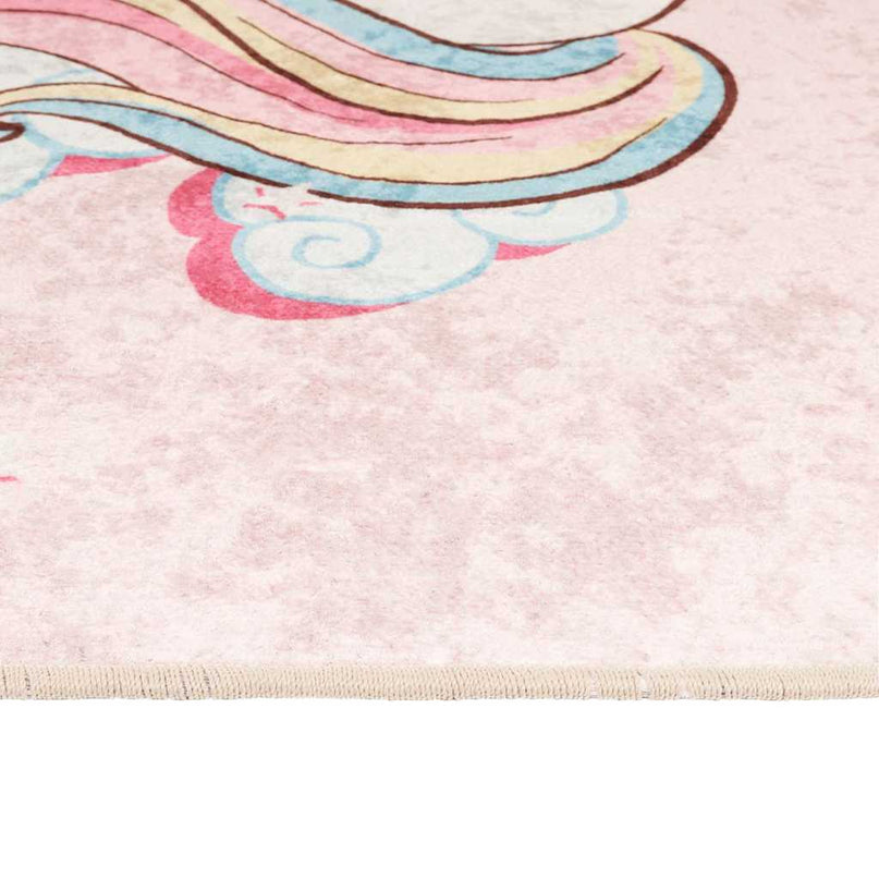 Dein kuscheliger Einhorn Teppich in Pink