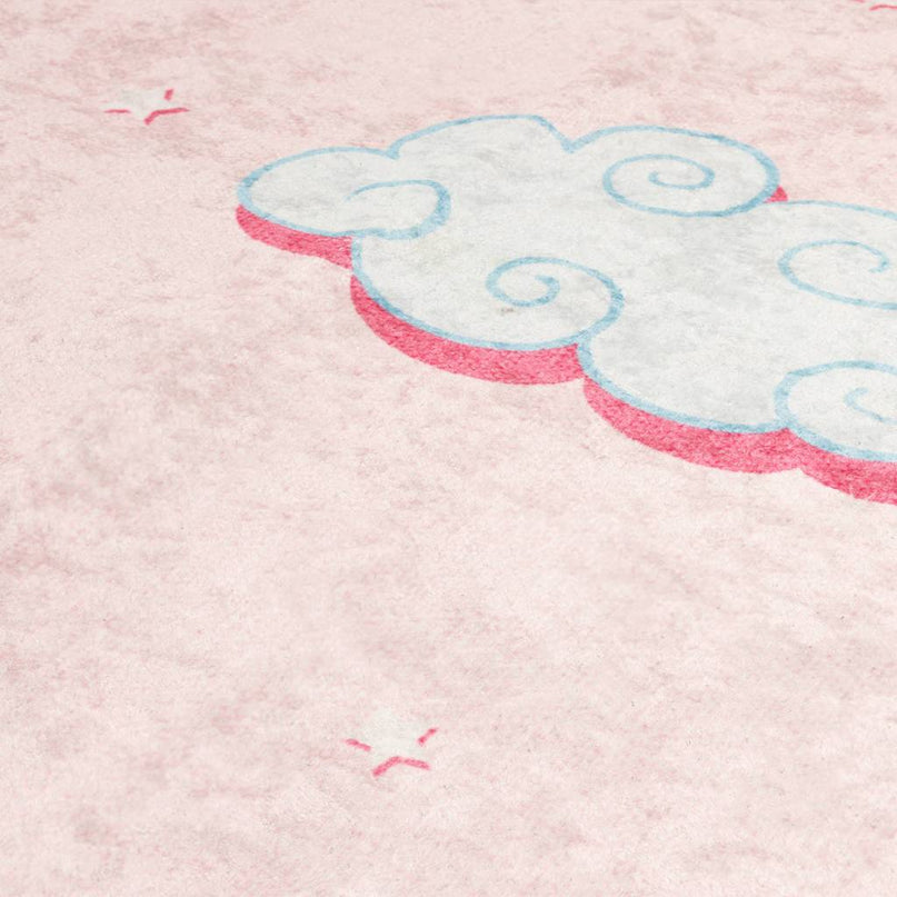 Dein kuscheliger Einhorn Teppich in Pink