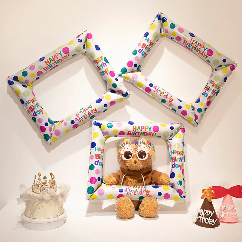 Dein 3D Regenbogen Einhorn Kuscheltier Ballon