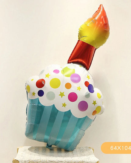 Dein 3D Regenbogen Einhorn Kuscheltier Ballon