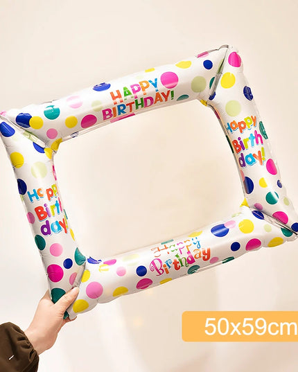 Dein 3D Regenbogen Einhorn Kuscheltier Ballon