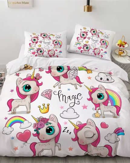 Dein Bett, dein Einhorn-Märchen!