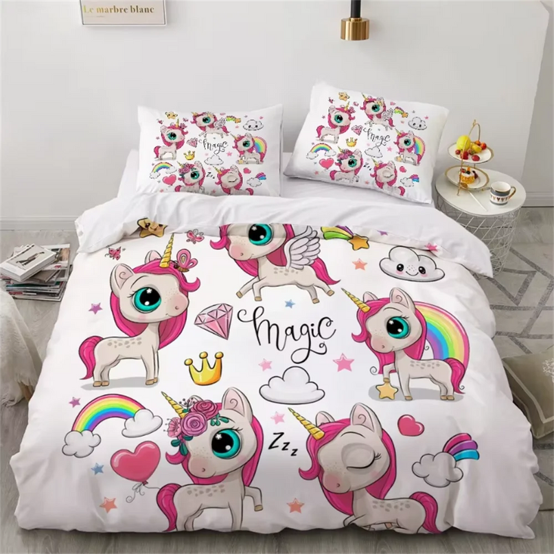 Dein Bett, dein Einhorn-Märchen!