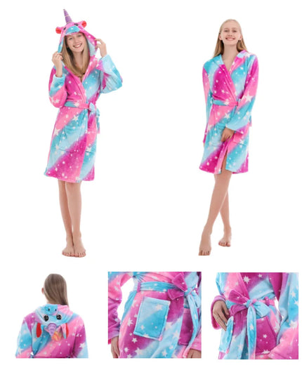 Kuscheliger Einhorn Pyjama für Groß & Klein
