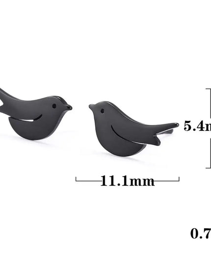 Coole Einhorn Ohrringe in Schwarz!