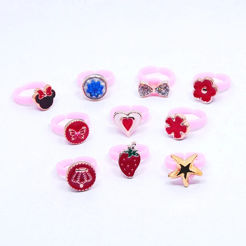 Dein bunter Einhorn Ring Mix für magische