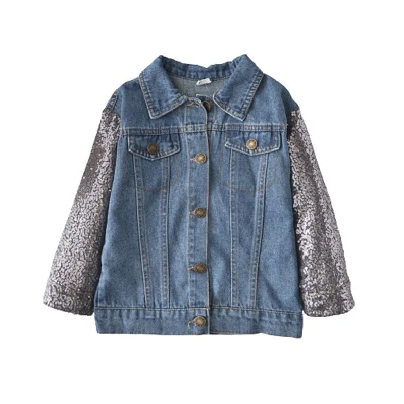 Deine glitzernde Einhorn Jacke für kleine