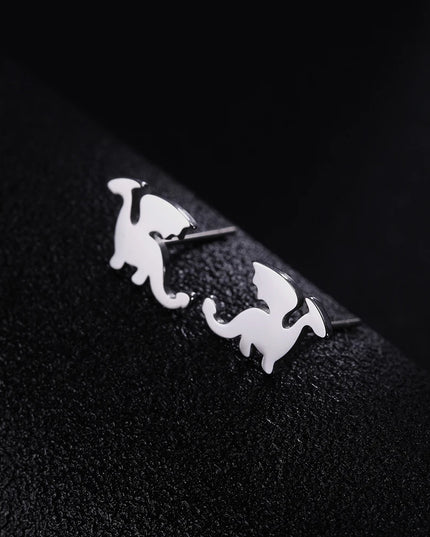 Deine Einhorn Ohrringe in glänzendem Stahl!