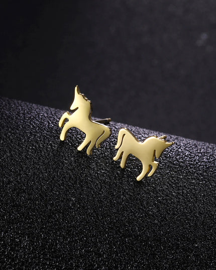 Funkelnde Einhorn Ohrringe im Doppelpack!