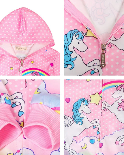 Deine bunte Einhorn Jacke für jeden Tag!