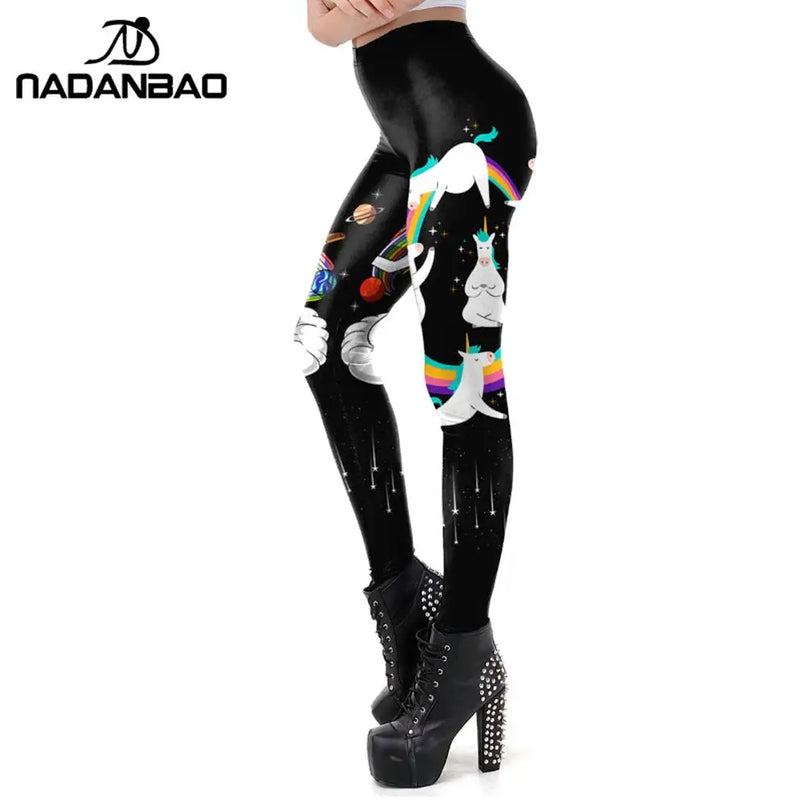 Deine stylische Einhorn Workout Leggings!