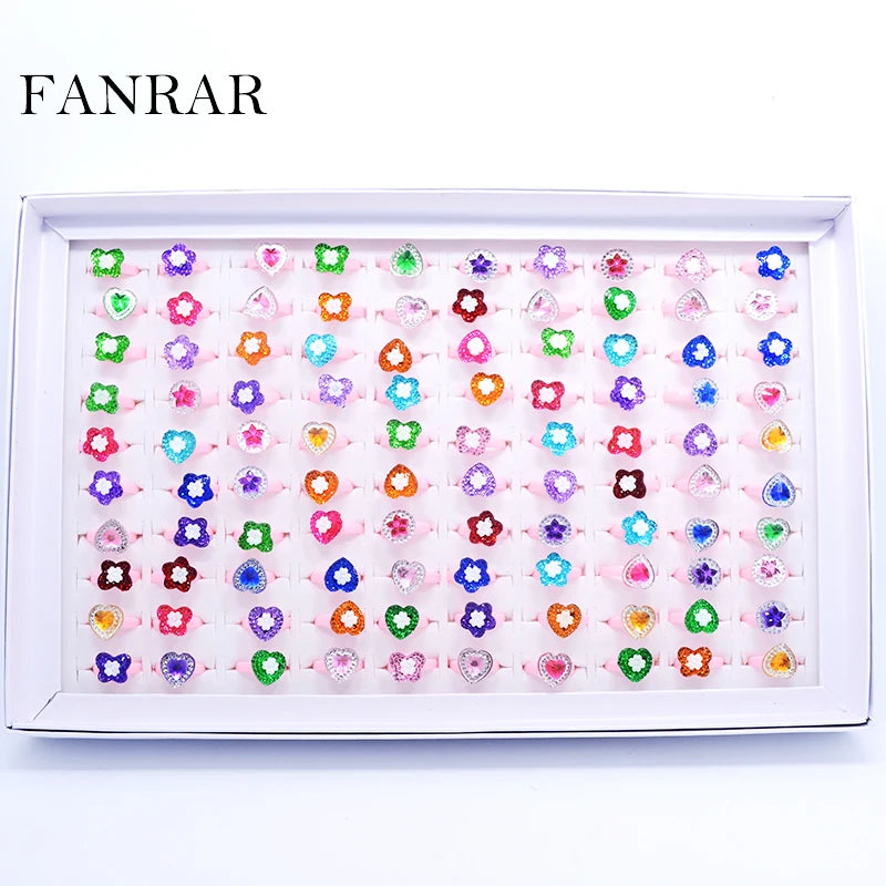 Dein bunter Einhorn Ring Mix für magische