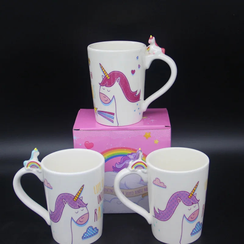 Deine Einhorn Tasse mit Tiergriff!