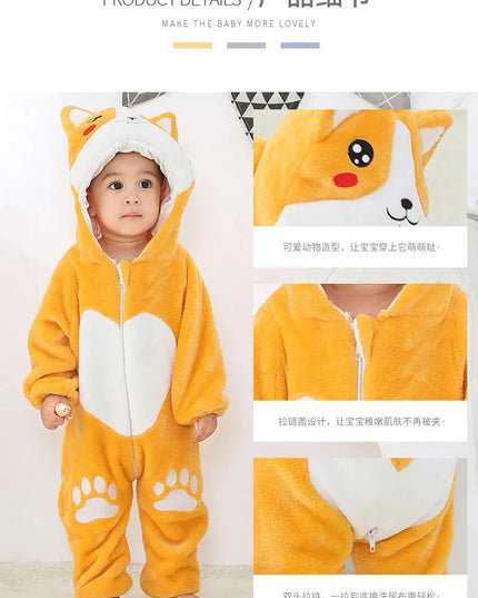 Kuscheliges Einhorn Kostüm für dein Baby