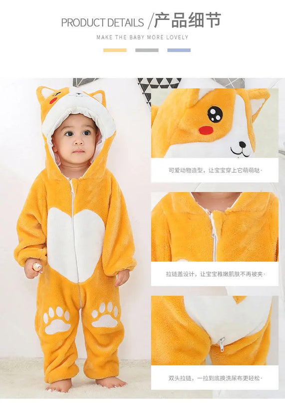 Kuscheliges Einhorn Kostüm für dein Baby