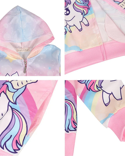 Deine neue sportive Einhorn Jacke wartet!