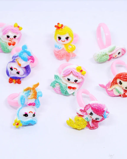 Dein bunter Einhorn Ring Mix für magische