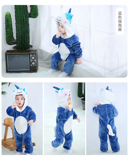 Kuscheliges Einhorn Kostüm für dein Baby