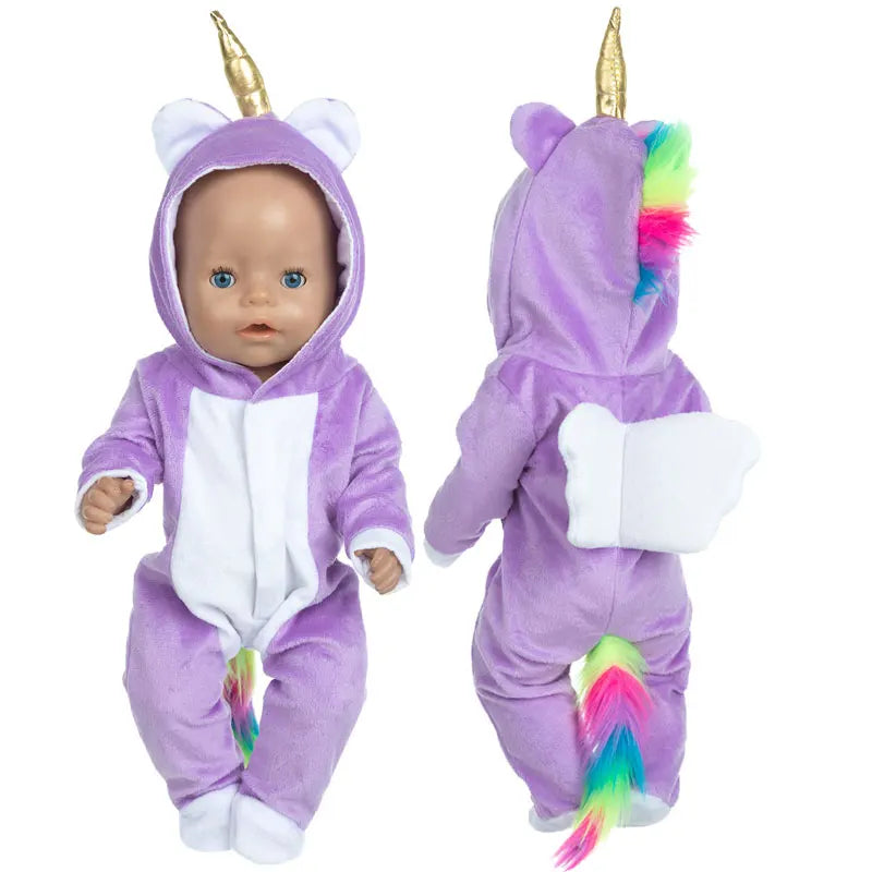 Deine bezaubernde Einhorn Jacke für Puppen!