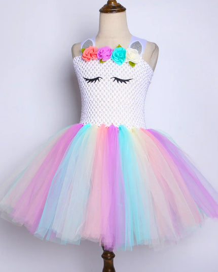 Dein suesses Einhorn Tutu Kleid mit