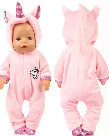 Deine Puppe im Einhorn-Zauber-Look!