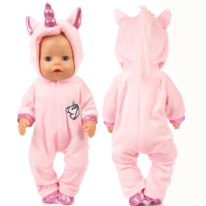 Deine kleine Einhorn Jacke für Puppen!