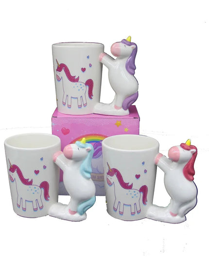 Deine Einhorn Tasse mit Tiergriff!