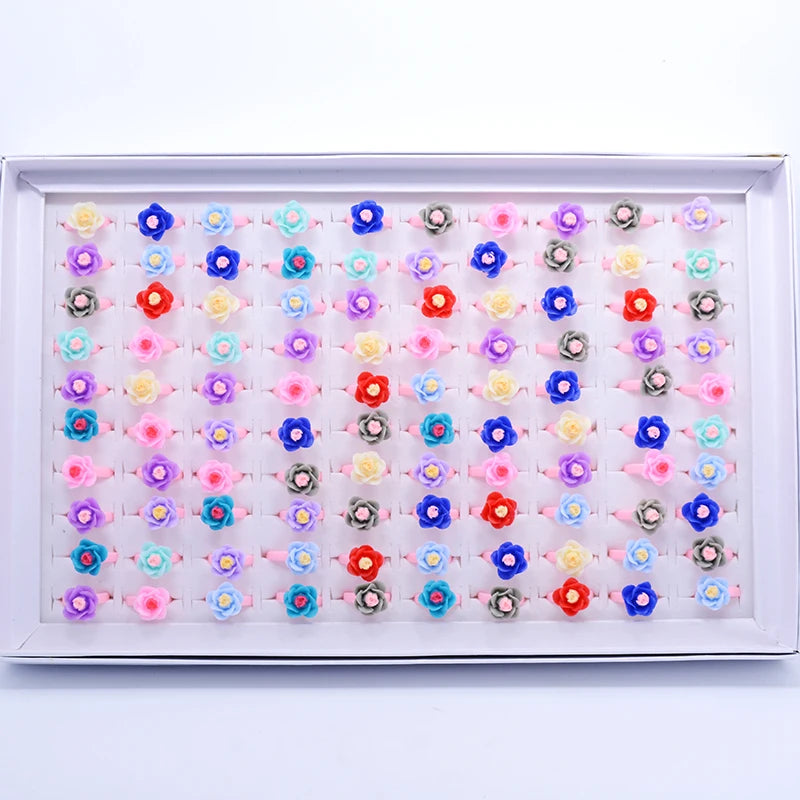 Dein bunter Einhorn Ring Mix für magische