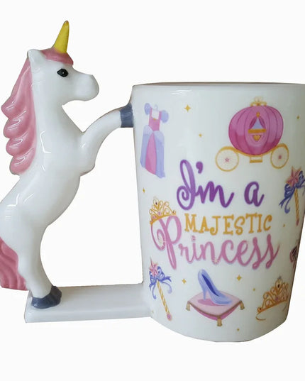 Deine Einhorn Tasse mit Tiergriff!