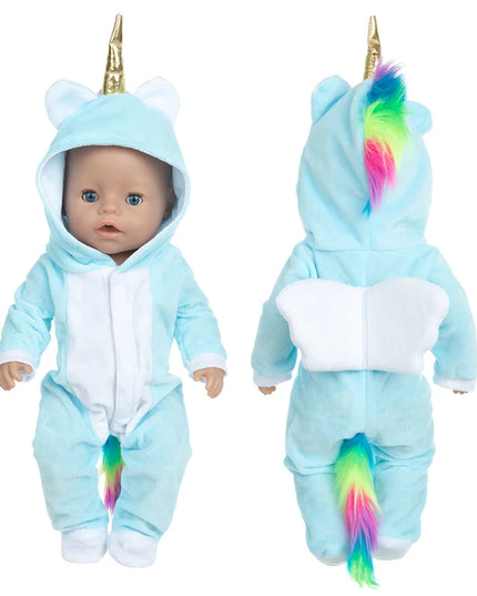 Deine bezaubernde Einhorn Jacke für Puppen!