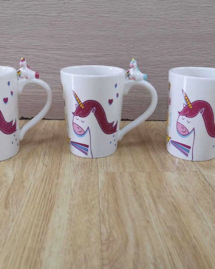 Deine Einhorn Tasse mit Tiergriff!