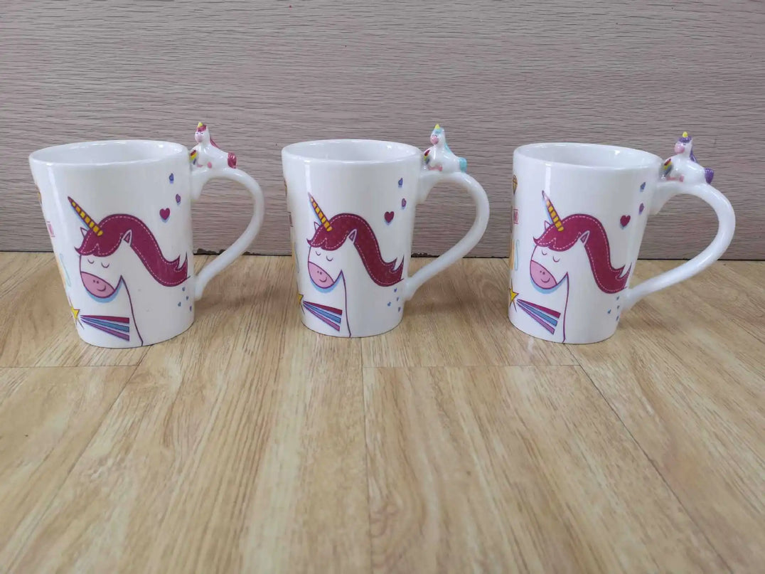 Deine Einhorn Tasse mit Tiergriff!