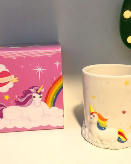 Deine Einhorn Tasse mit Tiergriff!