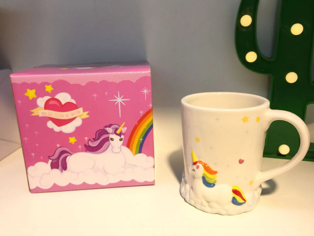Deine Einhorn Tasse mit Tiergriff!