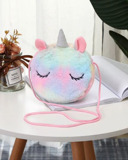 Deine flauschige Einhorn Umhängetasche!