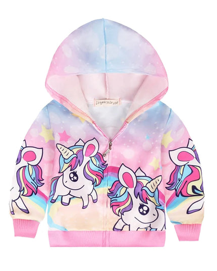 Deine bunte Einhorn Jacke für jeden Tag!