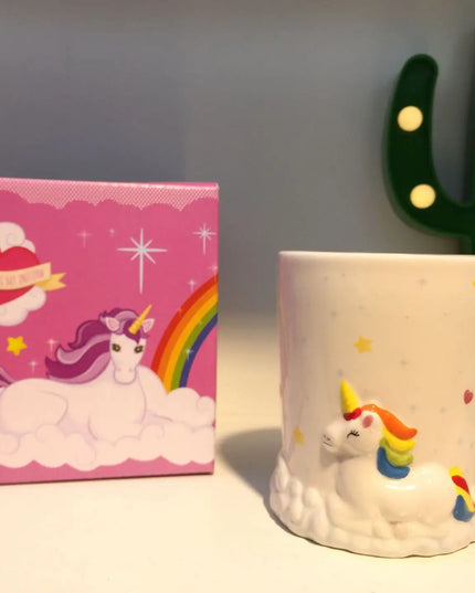 Deine Einhorn Tasse mit Tiergriff!